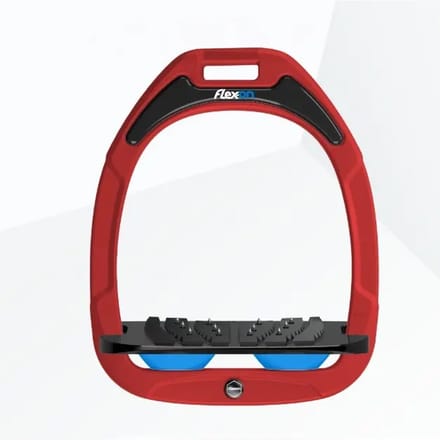 Ultra Grip Ingezette Beugels Rood/Zwart/Blauw Flex-On Green Composite