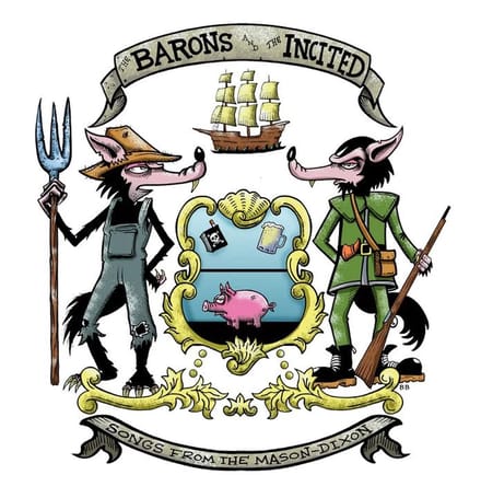 Barons & The Incited - Songs From The Mason Dixon (CD)