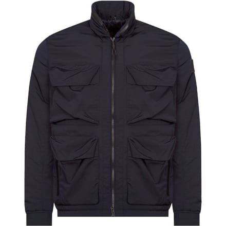 Belstaff Varial Dark Ink Thin Navy Blue Jacket