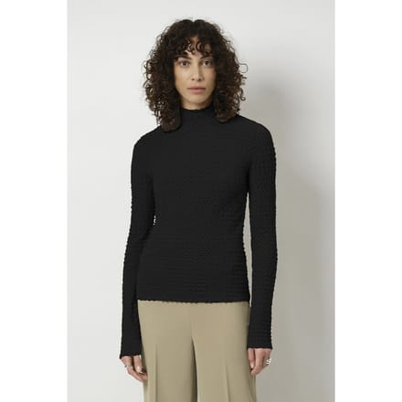 Dante6 -zane Structured Layering Top Raven Größe: XS | Longsleeves Outlet | Damen