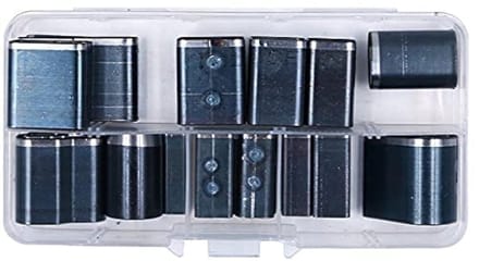 Dailygoods - 24 Stuks Holle Punccutter Tool Set voor Lederen Ambachten