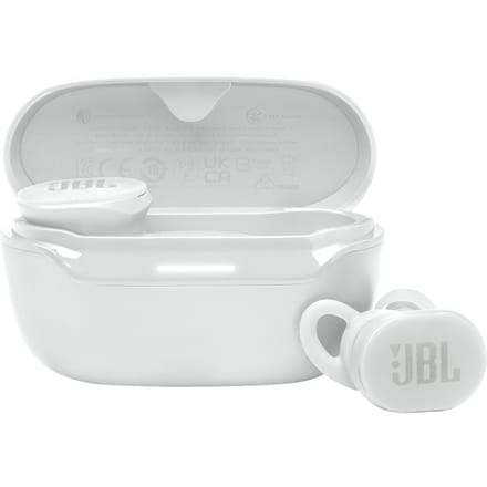 JBL Endurance Race 2 - Sport Oordopjes - Draadloos Bluetooth - Noise Cancelling - In-ear True Wireless - 48 uur - IP67 - Wit