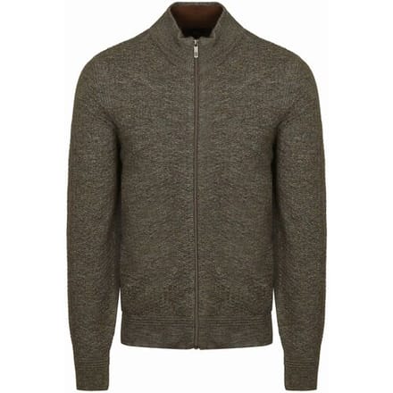State Of Art Vest Structure Melange Bruin - Maat XXL - Heren