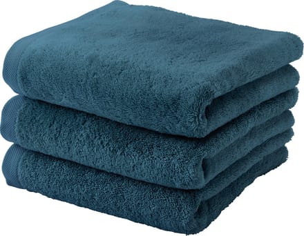London Handdoek Ocean | Blauw | Katoen