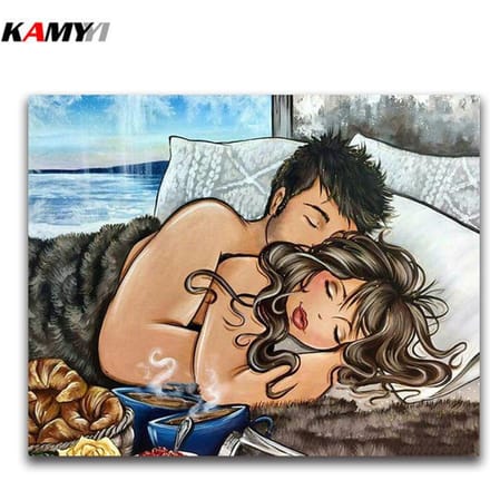 Peinture au diamant 5D DIY Perçage complet Point de croix Broderie au diamant 20X30CM beige