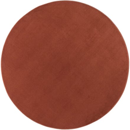 Relax Samba Rond - Wasbaar Effen Vloerkleed - Uni Tapijt - Terra- 200 CM Ø