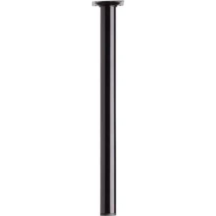 Duraline Meubelpoot Rond Staal 3x40cm Zwart