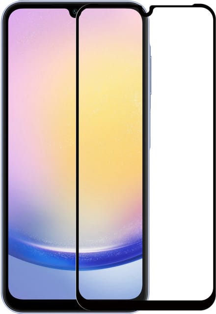 ScreenArmor Full Cover Tempered Glass Screenprotector voor Samsung Galaxy A25 5G