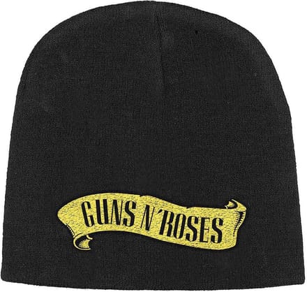 Guns N' Roses - Logo Beanie Muts - Zwart