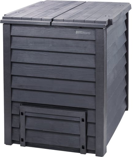 GARANTIA THERMO-WOOD Composteerbak 400 Liter antraciet-bruin