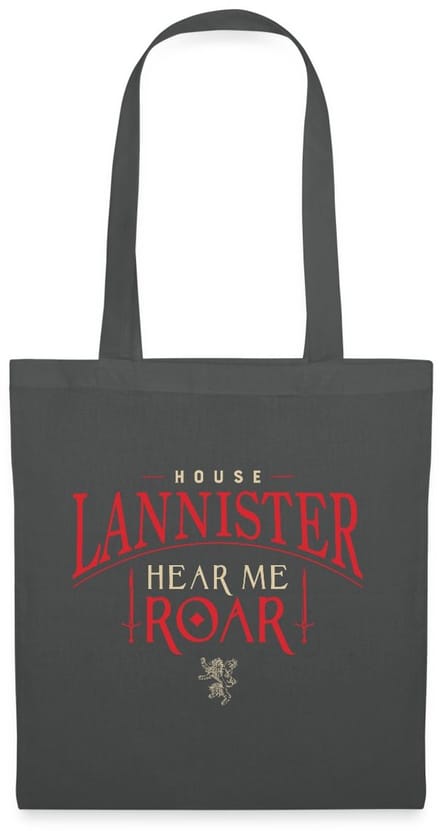 Game Of Thrones Huis Lannister Hear Me Roar Tas Van Stof Schoudertas