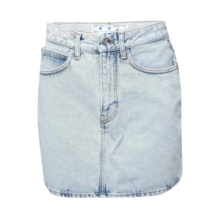 Off White Denim minirok voor dames (Lichtblauw)