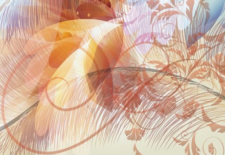 Fotobehang Abstract Art | XXL - 312cm x 219cm | 130g/m2 Vlies