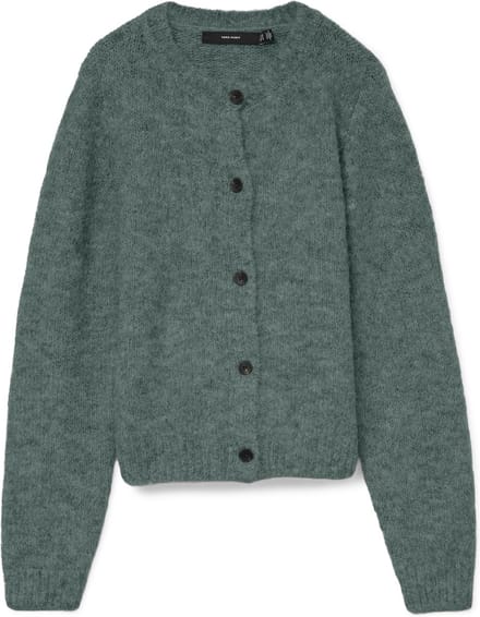 VERO MODA - VMNOVAH LS O-NECK BUTTON CARDI GA NOOS - Dames - Cardigans