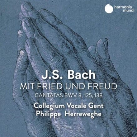 Collegium Vocale, Philippe Herreweghe - J.S. Bach: Cantatas Bwv 8, 125 & 138 (CD)