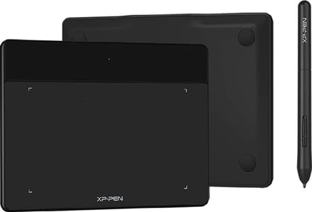XPPen Deco Fun XS - Tekentablet - 4x3 inch - Stylus 8192 Niveaus - Zwart