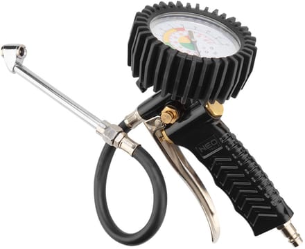 Neo - Luchtpistool met Manometer - Aluminium - 12 Bar