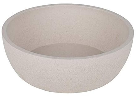 Bamboe Hondenbak - Stijlvol en Duurzaam - Klein: 14 x 14 x 5,2 cm (570 ml)