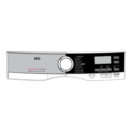 AEG controlepaneel, wit, AEG, NL 140228369017