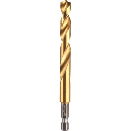 Milwaukee Metaalboor Shockwave HSS-G Tin Red Hex Shockwave HSS-G TiN Red Hex 10 mm - 1 st - 48894723