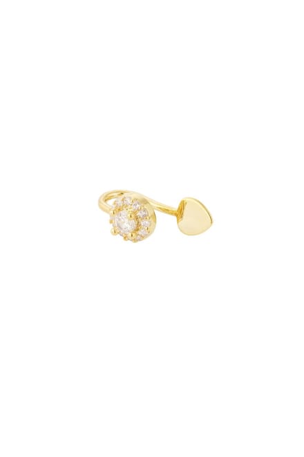 Neus- en oor cuff sparkly - Verkleurt niet - Cadeau - Goudlief