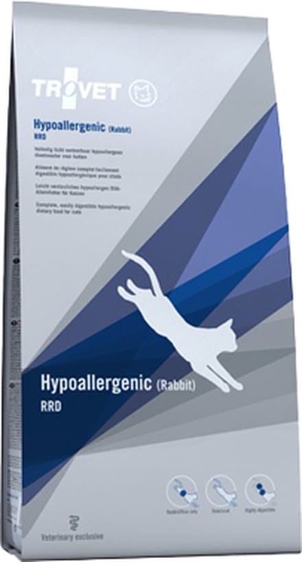 TROVET Hypoallergenic RRD (Rabbit) Kat - 2 x 2,5 kg
