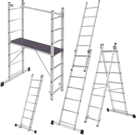 Aluminium laddersteiger Vadans 320 cm