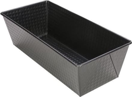 Cakevorm Zwart Gusta 26 x12 x 7 cm - 2 stuks