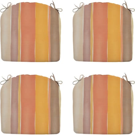 Madison zitkussen nox - 46x48x4,5cm set van 4