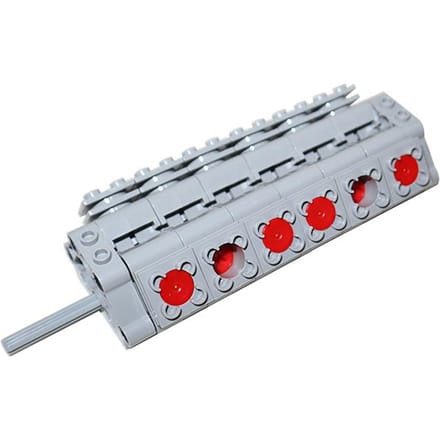 V2 V4 V6 V8 V10 V12 Technische Componenten Bouwstenen Bakstenen Motor Dynamische Zuiger Auto's Accessoires Educatief Speelgoed