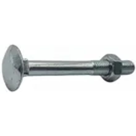 Sencys Slotbout Met Moer M7x60mm Per 5 Gegalvaniseerd