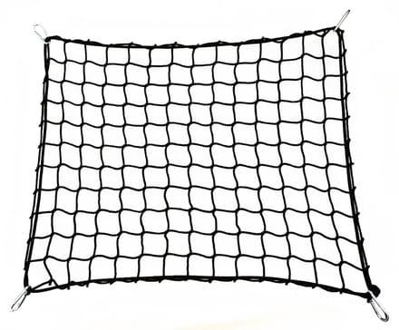 FEROCITY - Universeel autonet - 120x80 cm - kofferbaknet - hondennet auto - scheidingsnet - Zwart