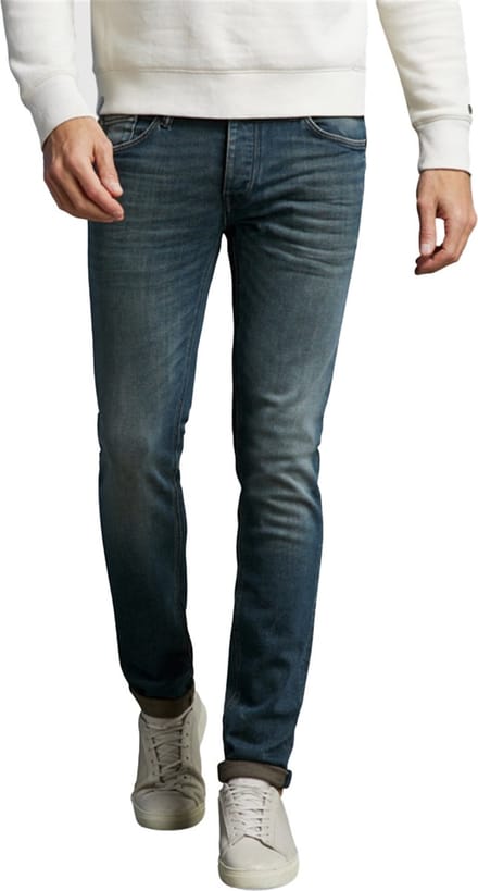 Cast Iron Pantalon 5 Pocket - Blauw - Maat 28-32
