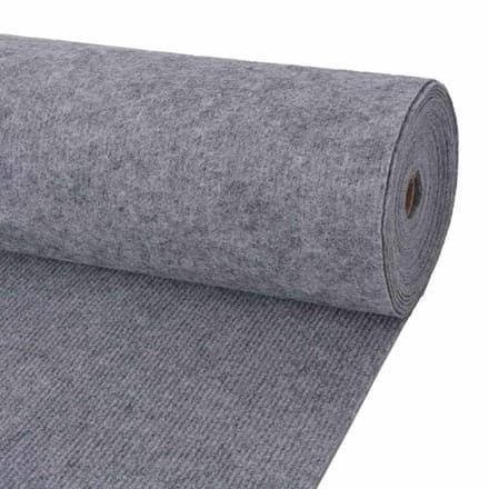vidaXL - Tapijt - Grijs - 1,2 - x - 20 - m - Polyester