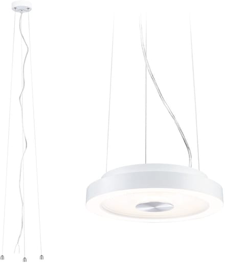 LED-plafondlamp Volea 3000K 950lm 230V 3,5W / 13W dimbaar Wit, Zilver