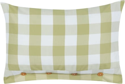 TAMNINE - Sierkussen - Lichtgroen - 40 x 60 cm - Polyester