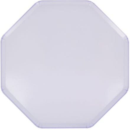 Meri meri - bordjes papier klein à 8 stuks, lila