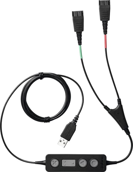 USB Adaptor Jabra Link 265 USB/QD Black
