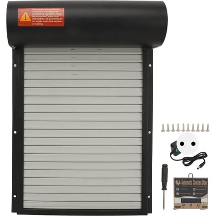 Kippenhok Deur Timing Modus Handmatige Modus Robuuste LED Display Controller Auto Kippenhok Deur zwart