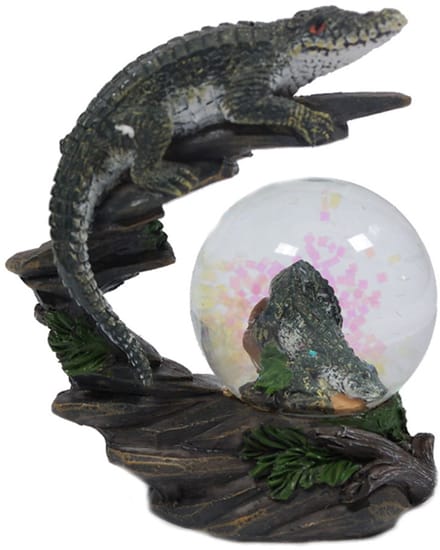 PIA Soft Toys Krokodil waterbal - 45 mm- Snowglobe