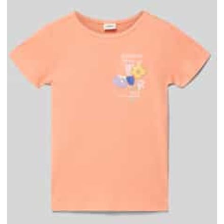 regular fit T-shirt van puur katoen