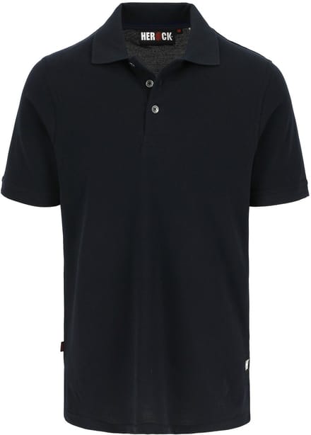 Herock Levi Polo Korte Mouwen Donker Kaki XL