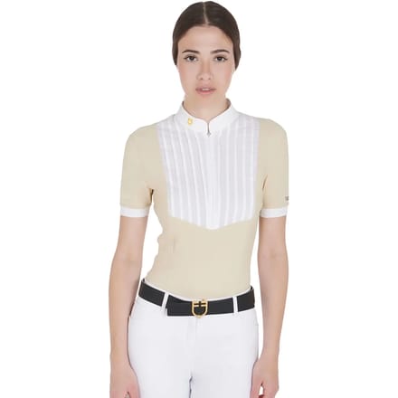Dames rijpoloshirt van katoen Equestro