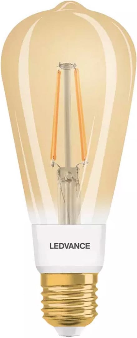 Ledvance - Smart+ Edison Clear Filament Gold E27 Light Bulb - Zigbee
