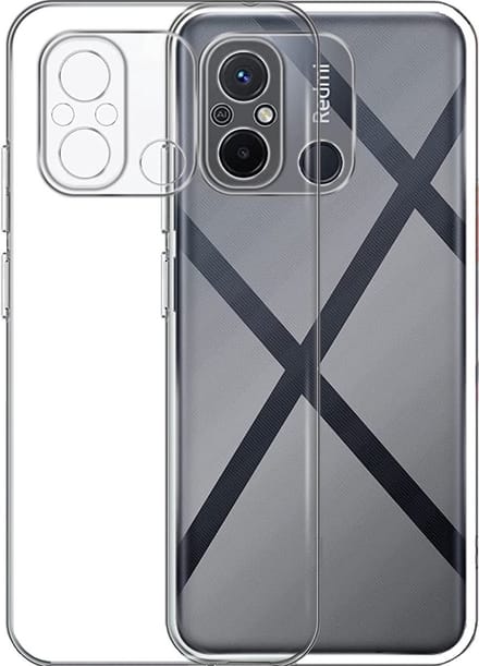 Hoesje voor Xiaomi Redmi 11A / Redmi 12C backcover Shockproof siliconen Transparant