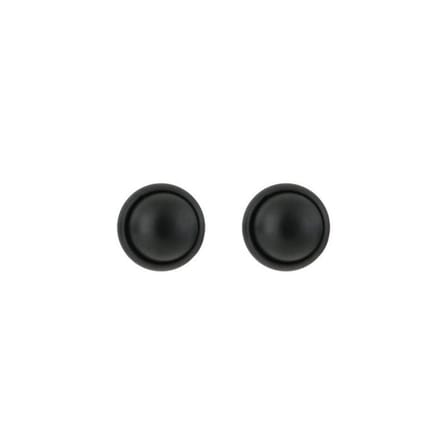 Bijoutheek Earstuds bol Zwart 8MM