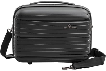 North Pioneer OSL Beautycase Dames - Handbagage - Zwart
