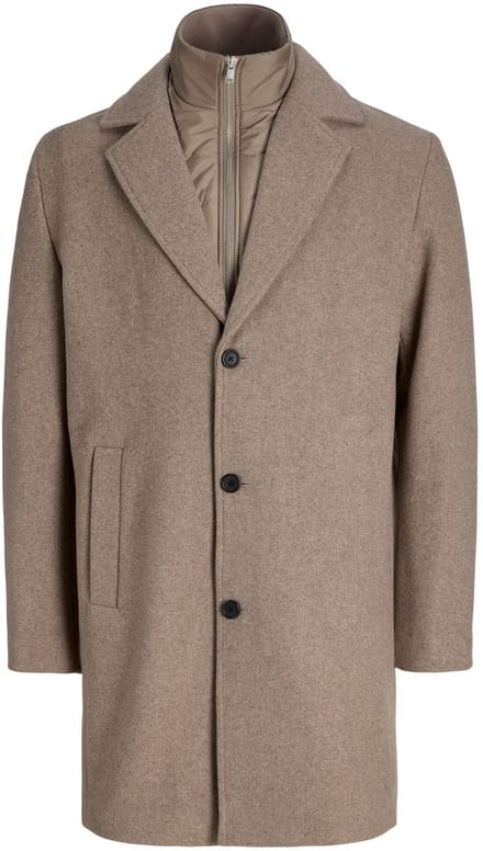 JACK&JONES - POC LAPELLE WOOL COAT - Heren - Gewatteerde jassen