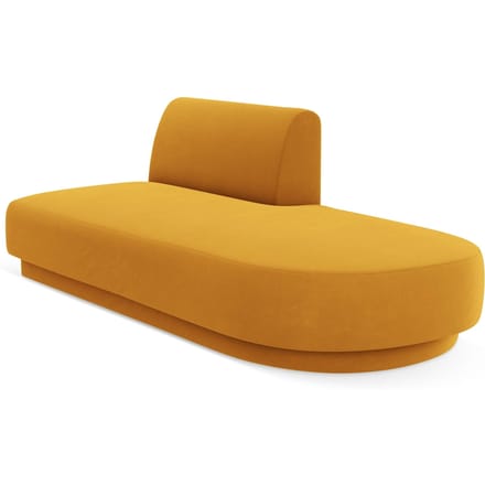 2-zits modulair zitelement Miley open rechterkant velvet | Micadoni Limited Edition