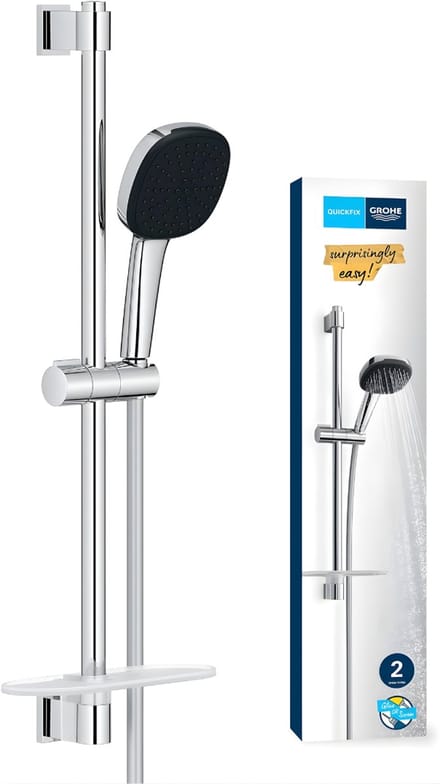 AHD® Regendouche - Regendoucheset - Regendouches - Regendouchekop - Zilver - 14cm x 21cm x 60cm